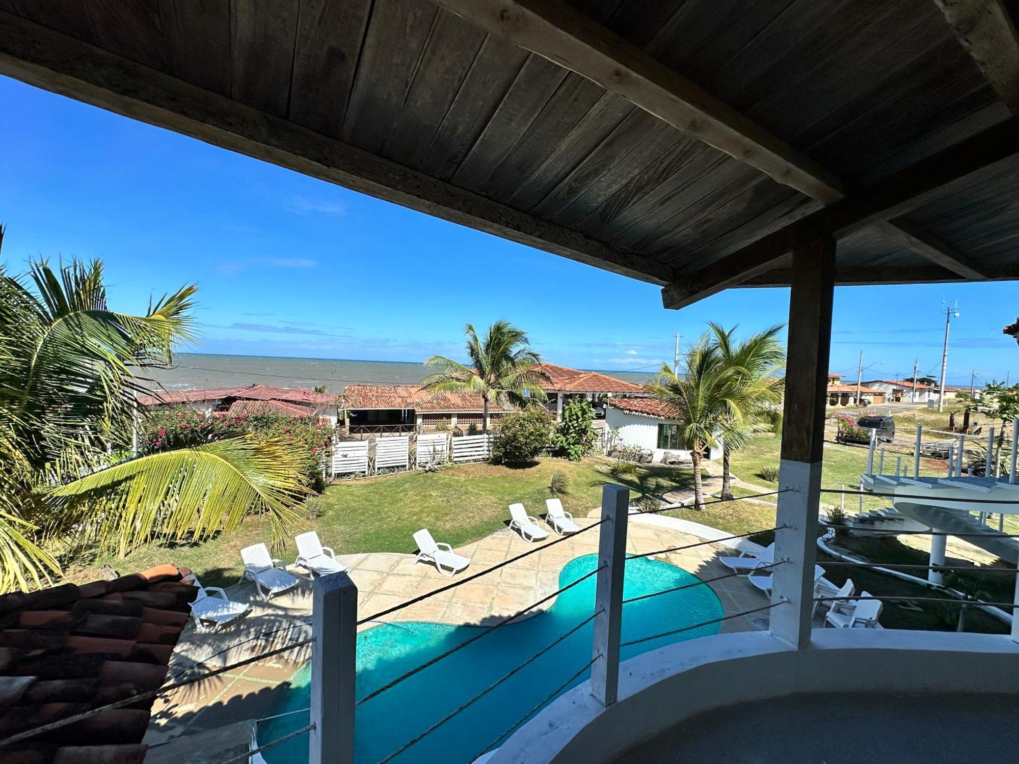 El Cedro  Hotel La Luna Playa El Uverito Las Tablas מראה חיצוני תמונה