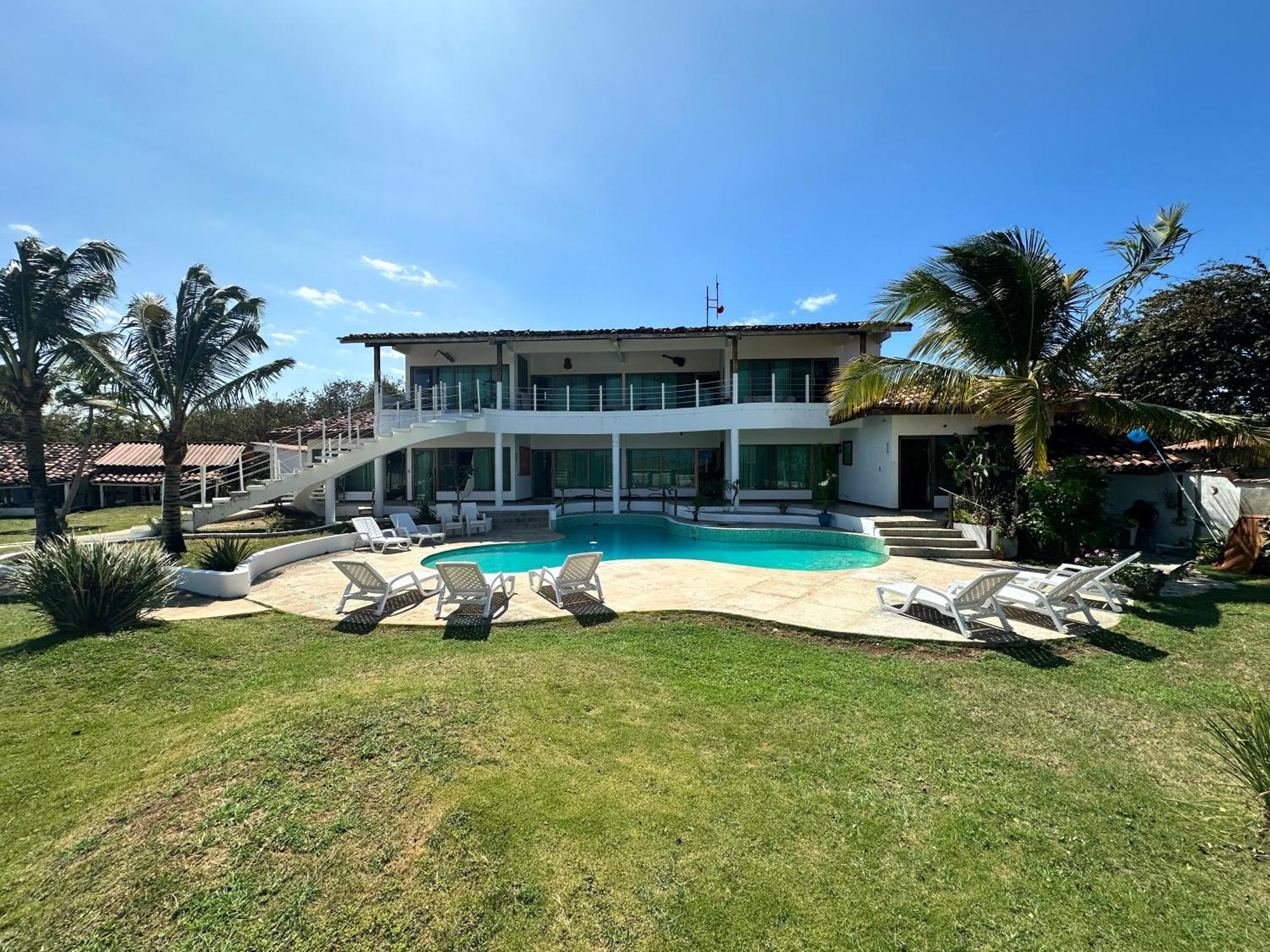 El Cedro  Hotel La Luna Playa El Uverito Las Tablas מראה חיצוני תמונה